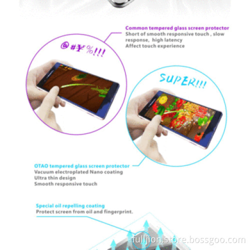 Wholesale price 99% transparent explosion-proof tempered-glass screen protector for Samsung i9102